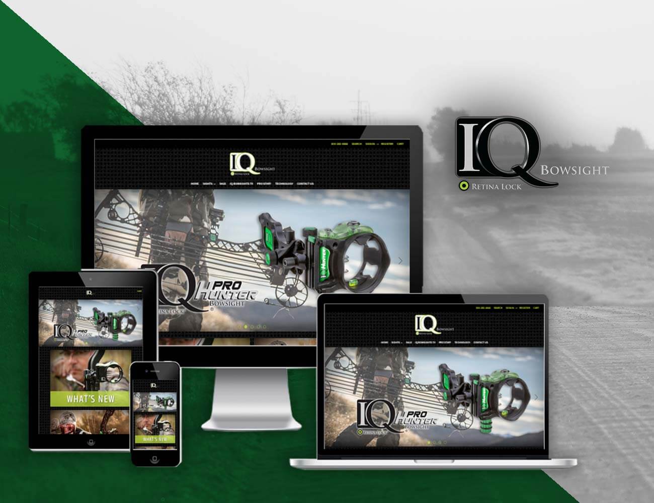 IQ Bowsight custom website design and management