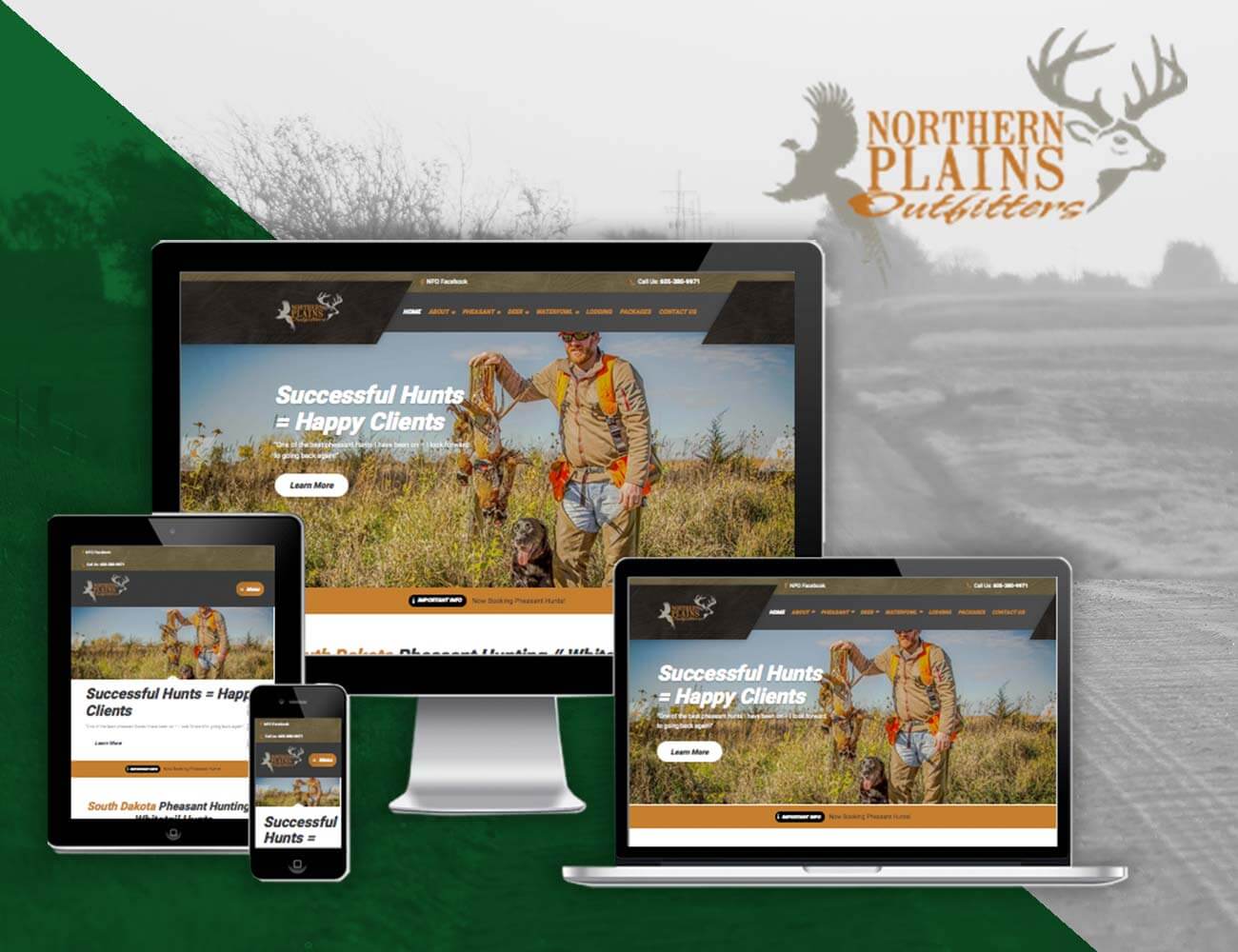 northern-plains-outfitters-website-design Northern Plains outfitter website design
