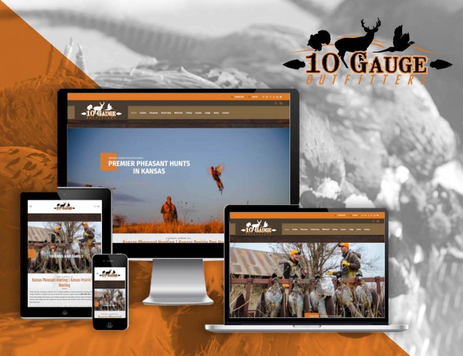 outdoor marketing custom outfitter website design