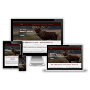 Safari Hunting Outiftter Website Design