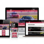 racing website mockup by weicks