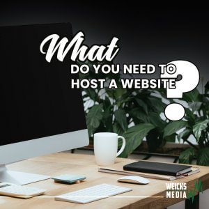 What do you need to host a website?