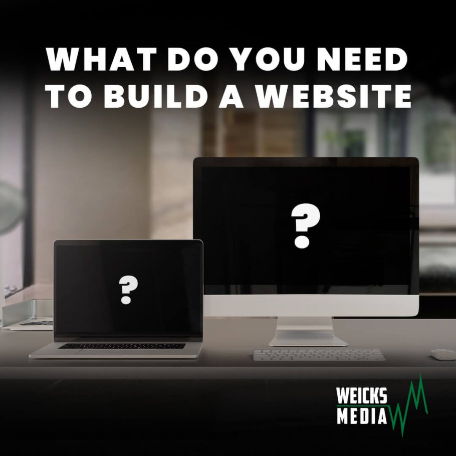 What do you need to build a website?