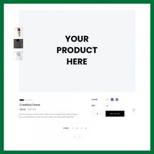 Ecommerce product example