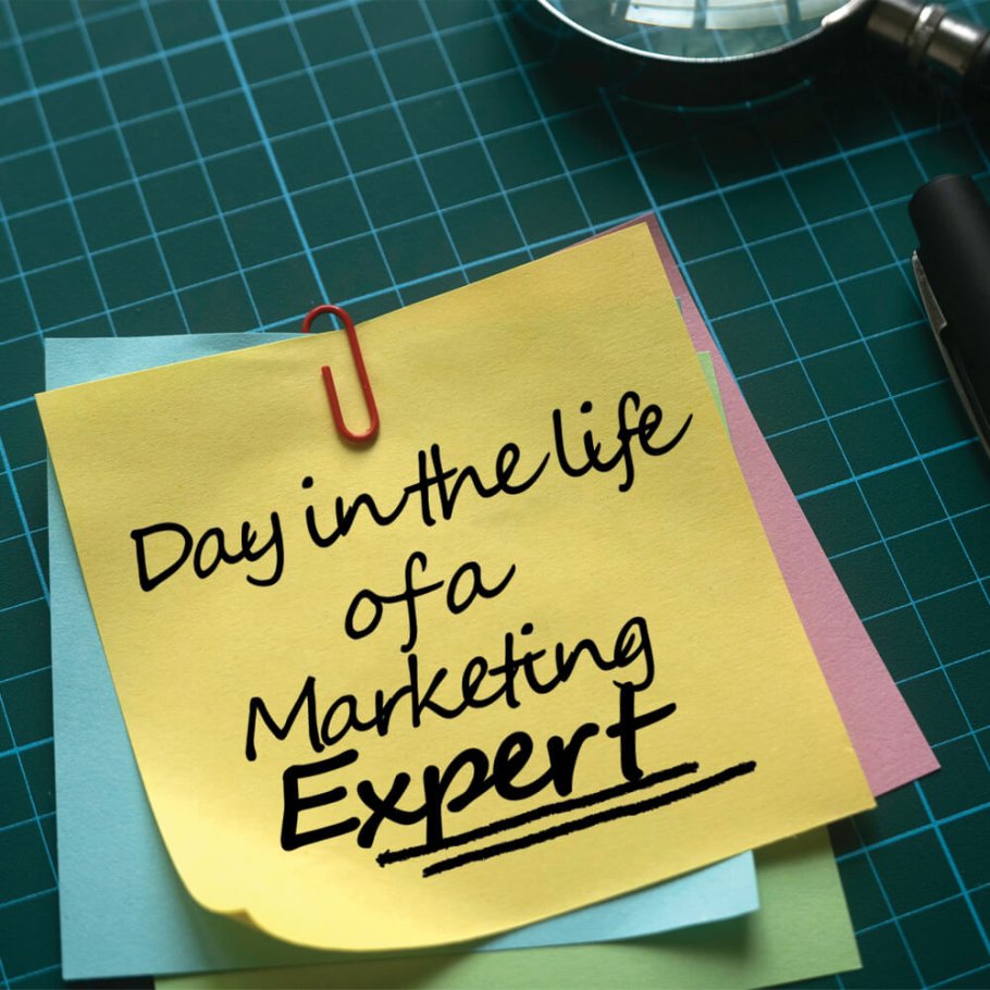 Day in the life of a marketing expert