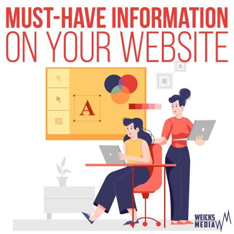 Must Have Information on your website