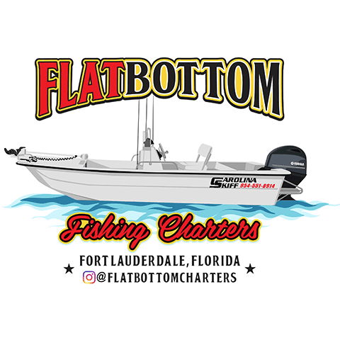 Flat Bottom Fishing Charters Logo